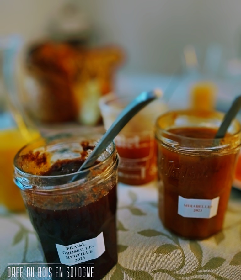 Chambre d'hôtes avec petits déjeuners gourmands et produits régionnaux