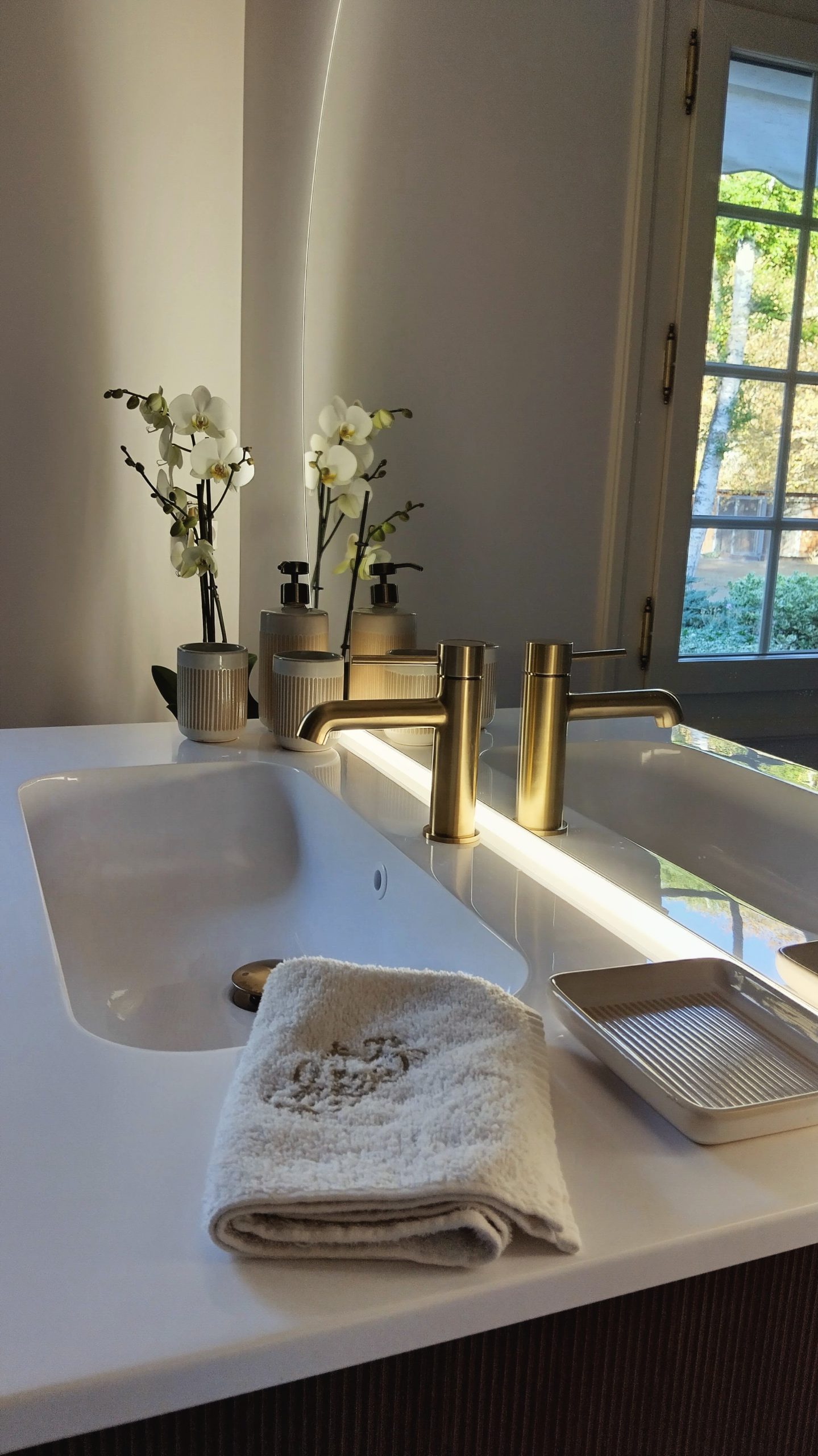 Salle de Bain de l’Orée du Bois en Sologne Salle de Bain rénovée pour le plaisir de la douche